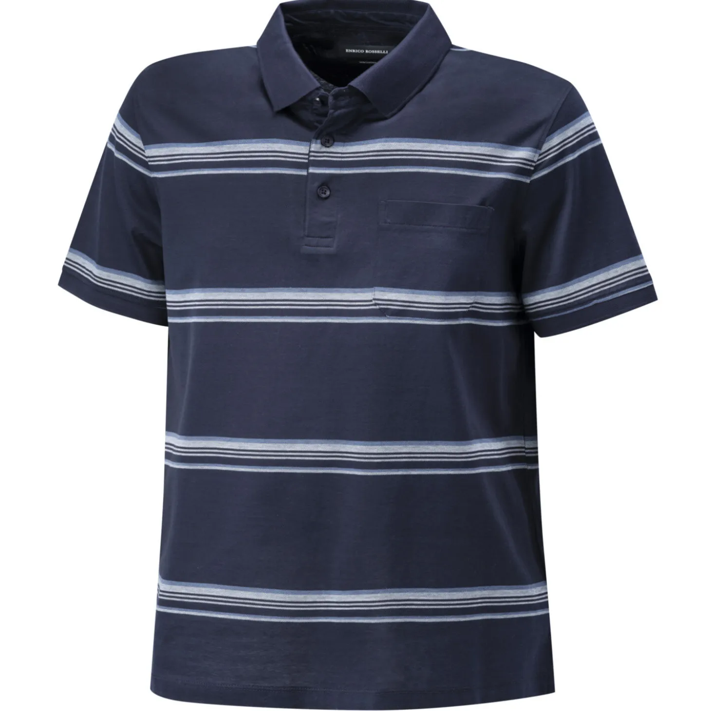 Mercerisiertes Poloshirt gestreift für Herren