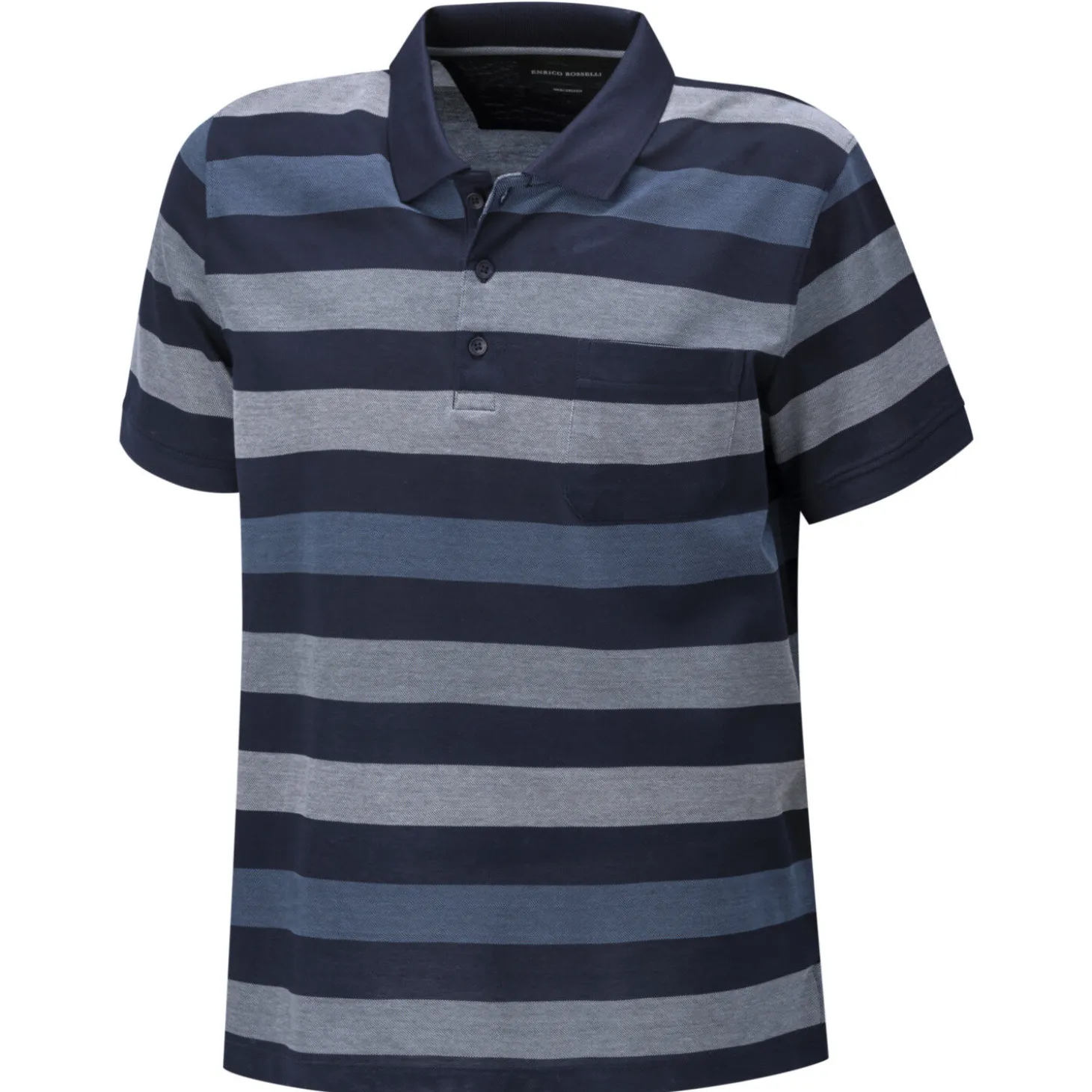 Mercerisiertes Poloshirt gestreift für Herren