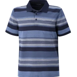 Mercerisiertes Poloshirt gestreift für Herren