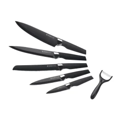 Messer-Set Premium black 6-teilig