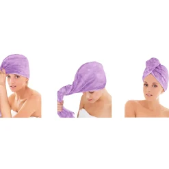 Microfaser Haarturban 2er-Pack