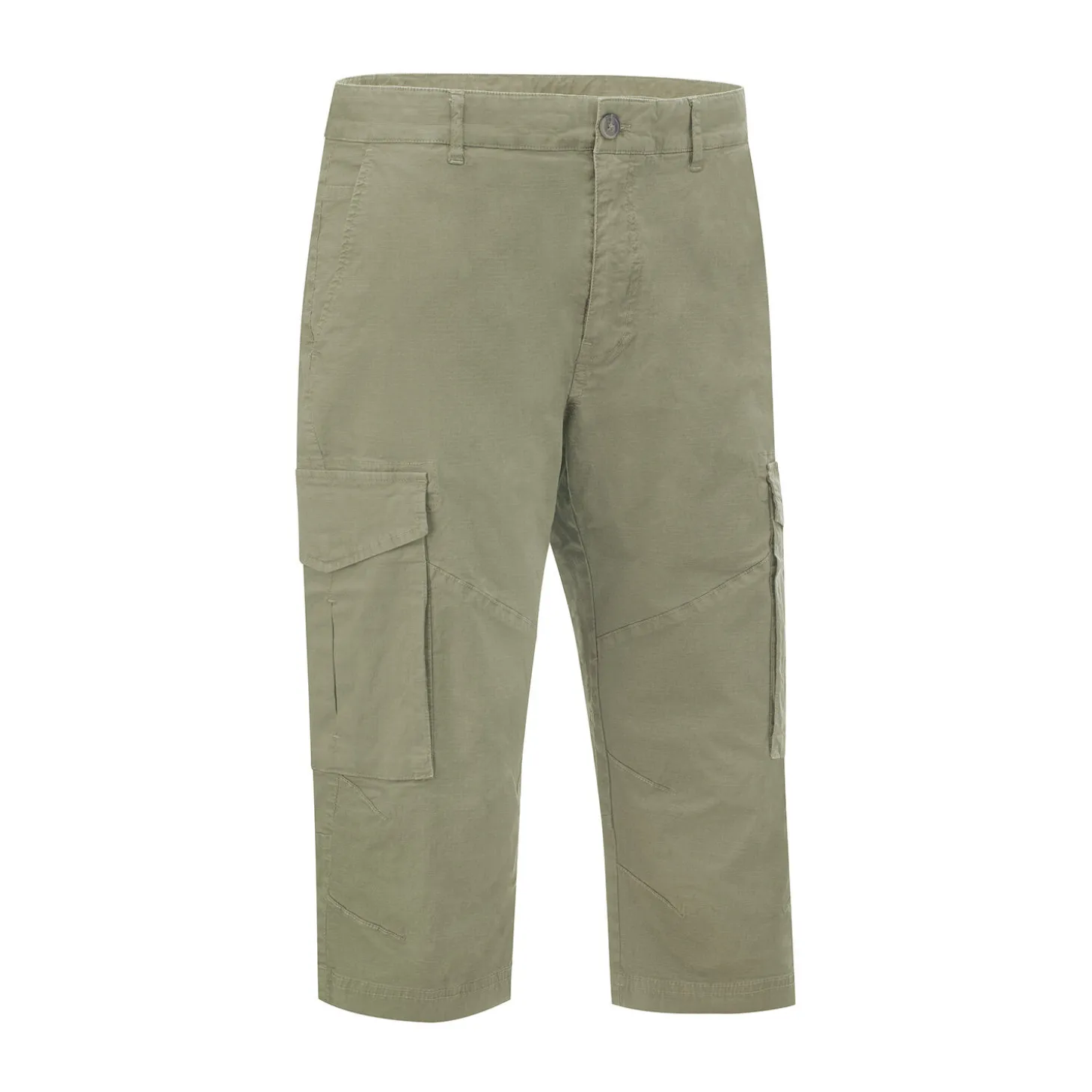 Modische 3/4 Cargohose mit vielen Taschen