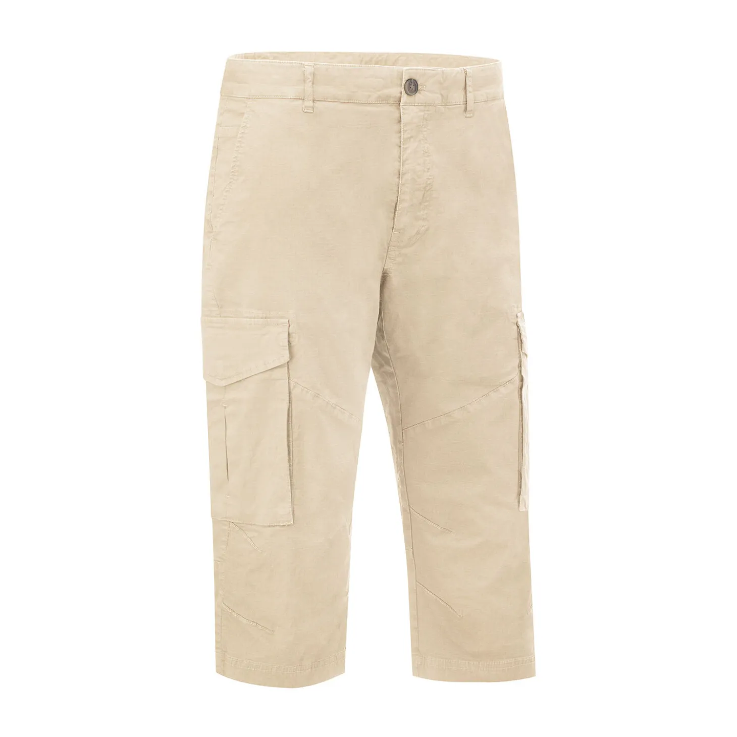 Modische 3/4 Cargohose mit vielen Taschen