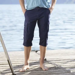 Modische 3/4 Cargohose mit vielen Taschen