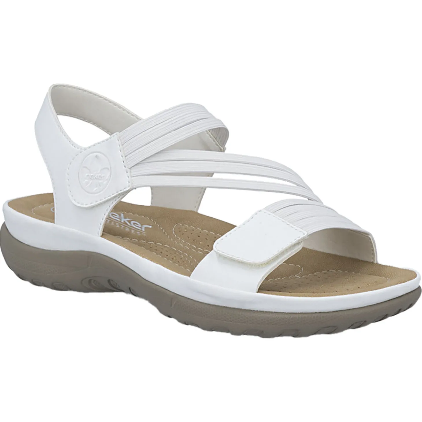 Modische Rieker Sandale aus weichem Softmaterial
