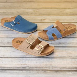 MUBB Pantolette aus Veloursleder für Sie