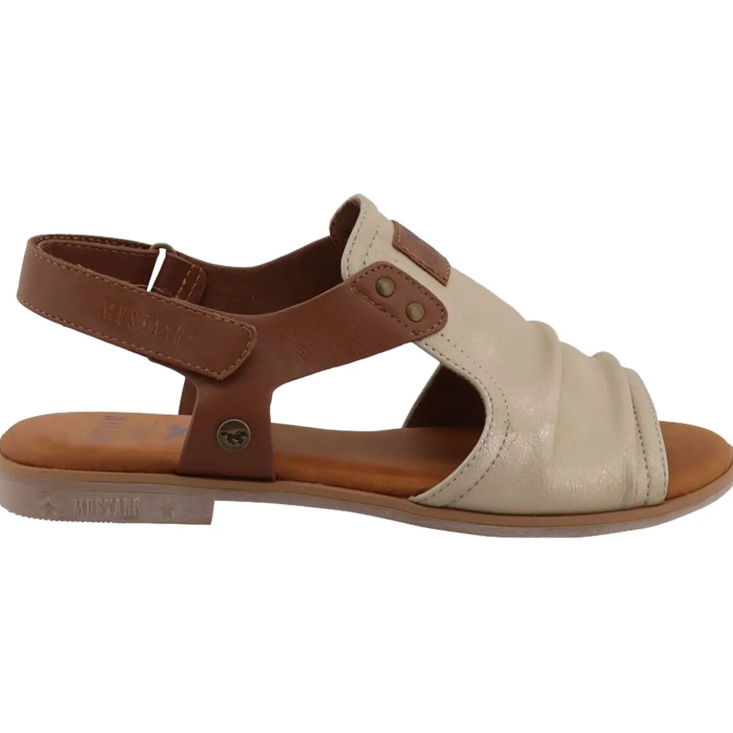 MUSTANG Sandalette für Damen aus Jeansstoff