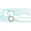 Nackenrolle mit Jersey-Bezug