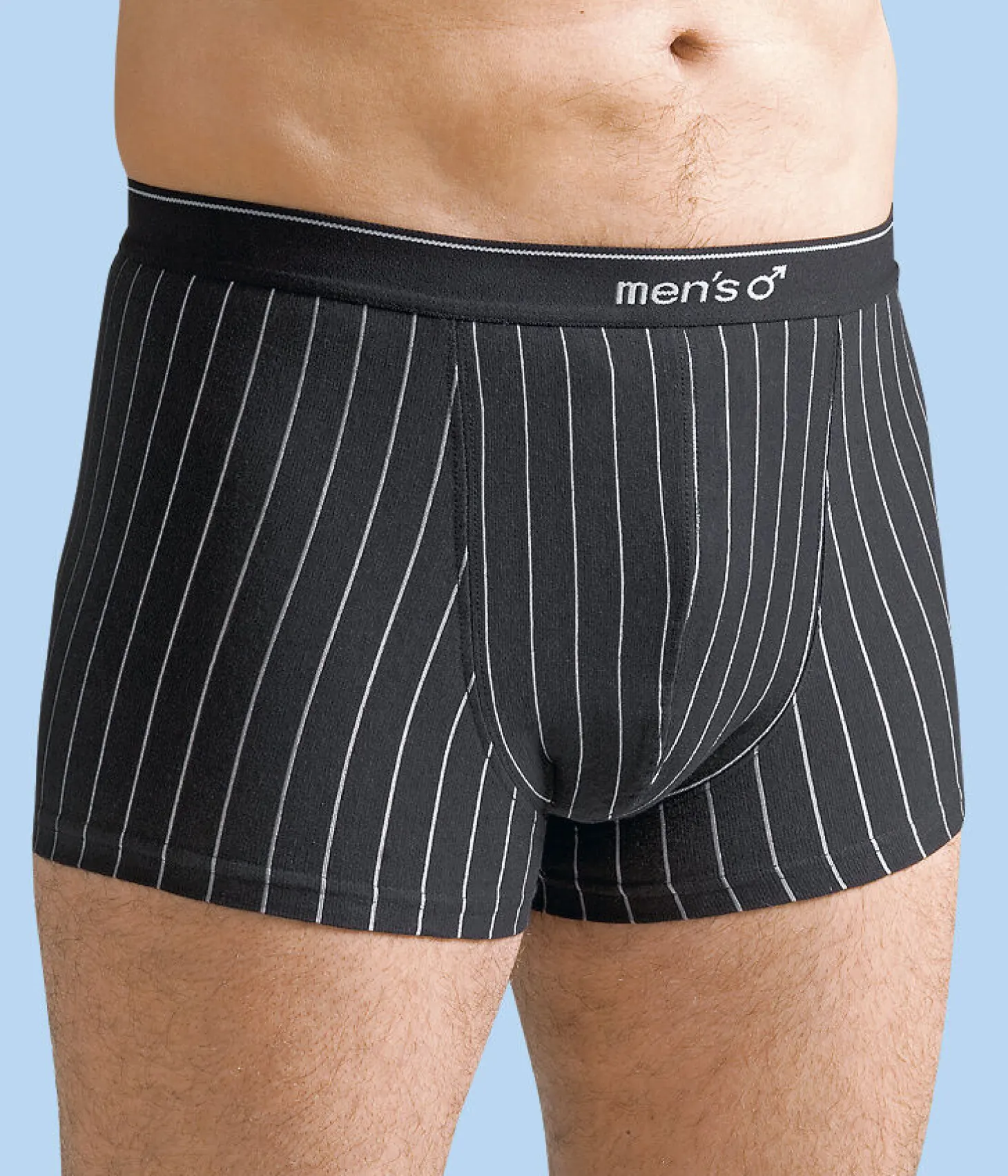 Nadelstreifen bedruckte Pantys
