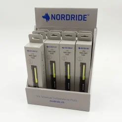 Nordride Leuchte mit Massstab