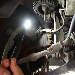 Nordride Leuchte mit Massstab