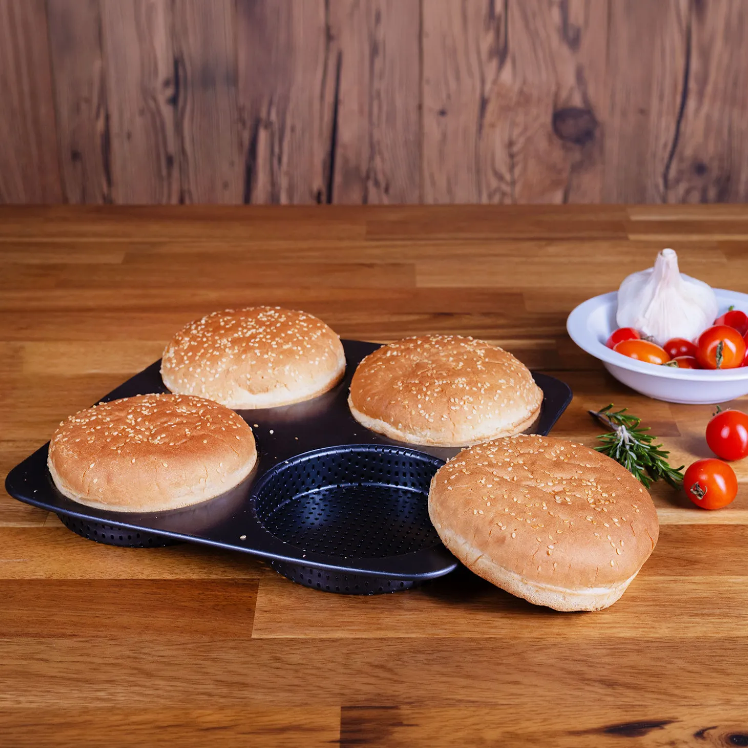 Nouvel BBQ-Burger-Brotblech