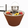 Nouvel Feuerschale mit Grillring Cono 80