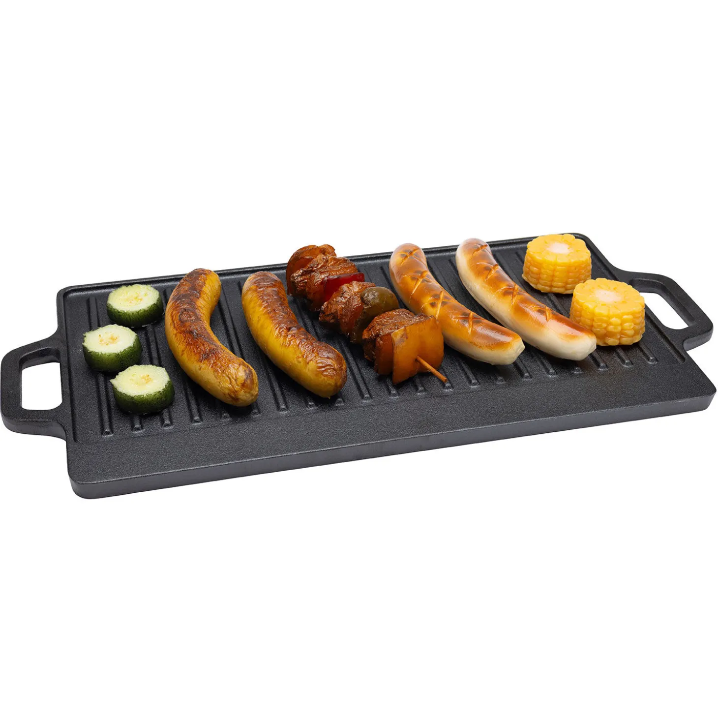 Nouvel Gusseisen Grillplatte Flamino, eckig