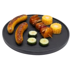 Nouvel Gusseisen Grillplatte Flamino, rund