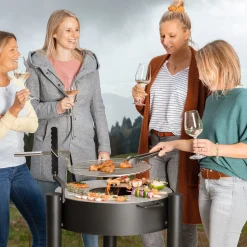 Nouvel Plancha, Grill und Feuerschale Tondo