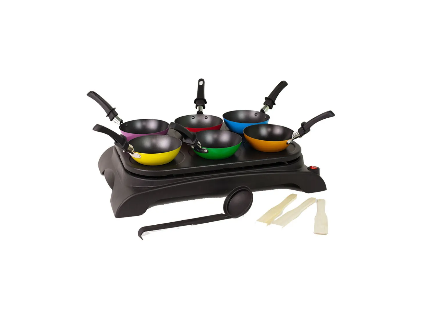 Ohmex Party Wok- und Crèpe Set