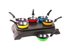 Ohmex Party Wok- und Crèpe Set