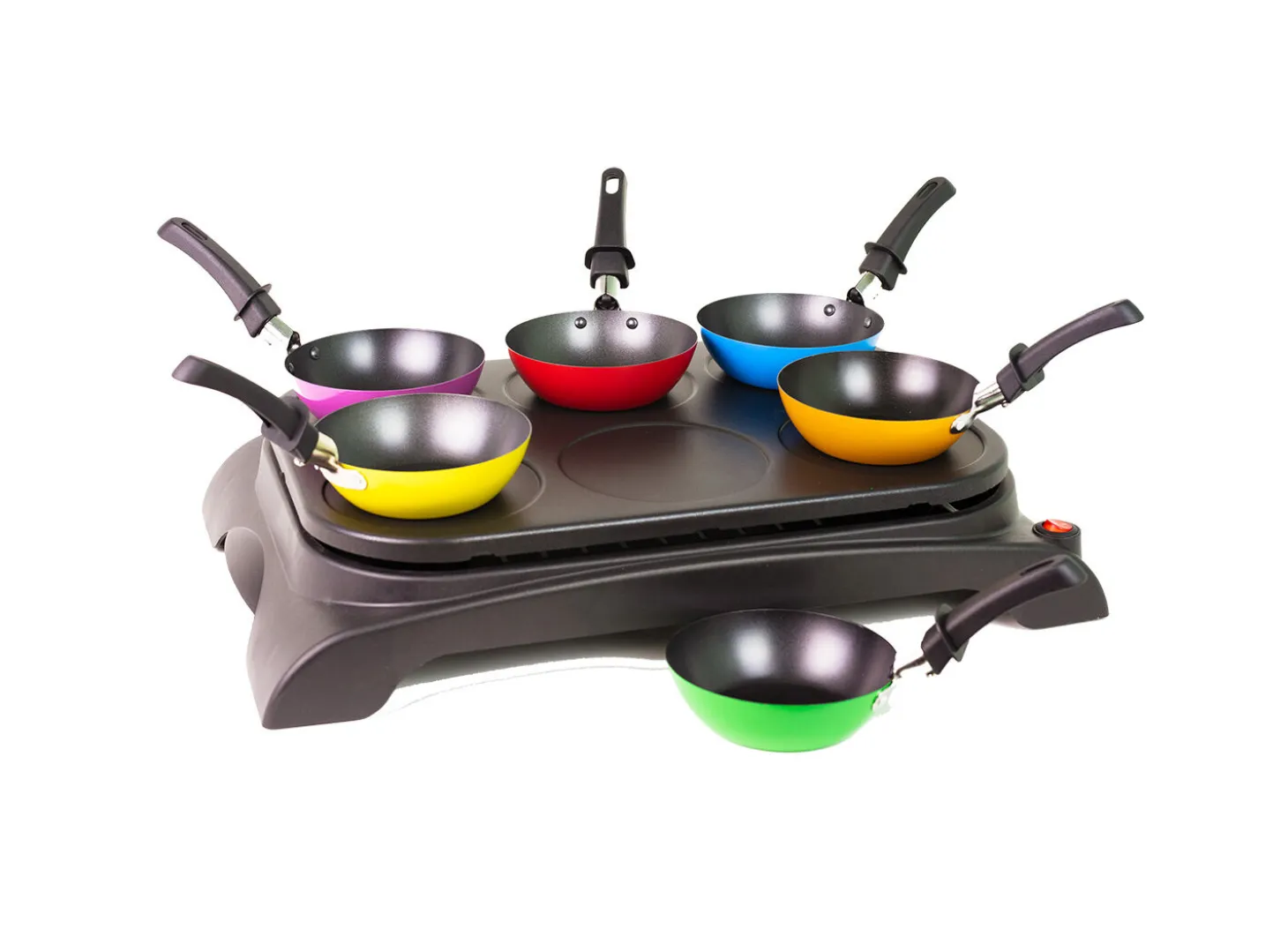 Ohmex Party Wok- und Crèpe Set