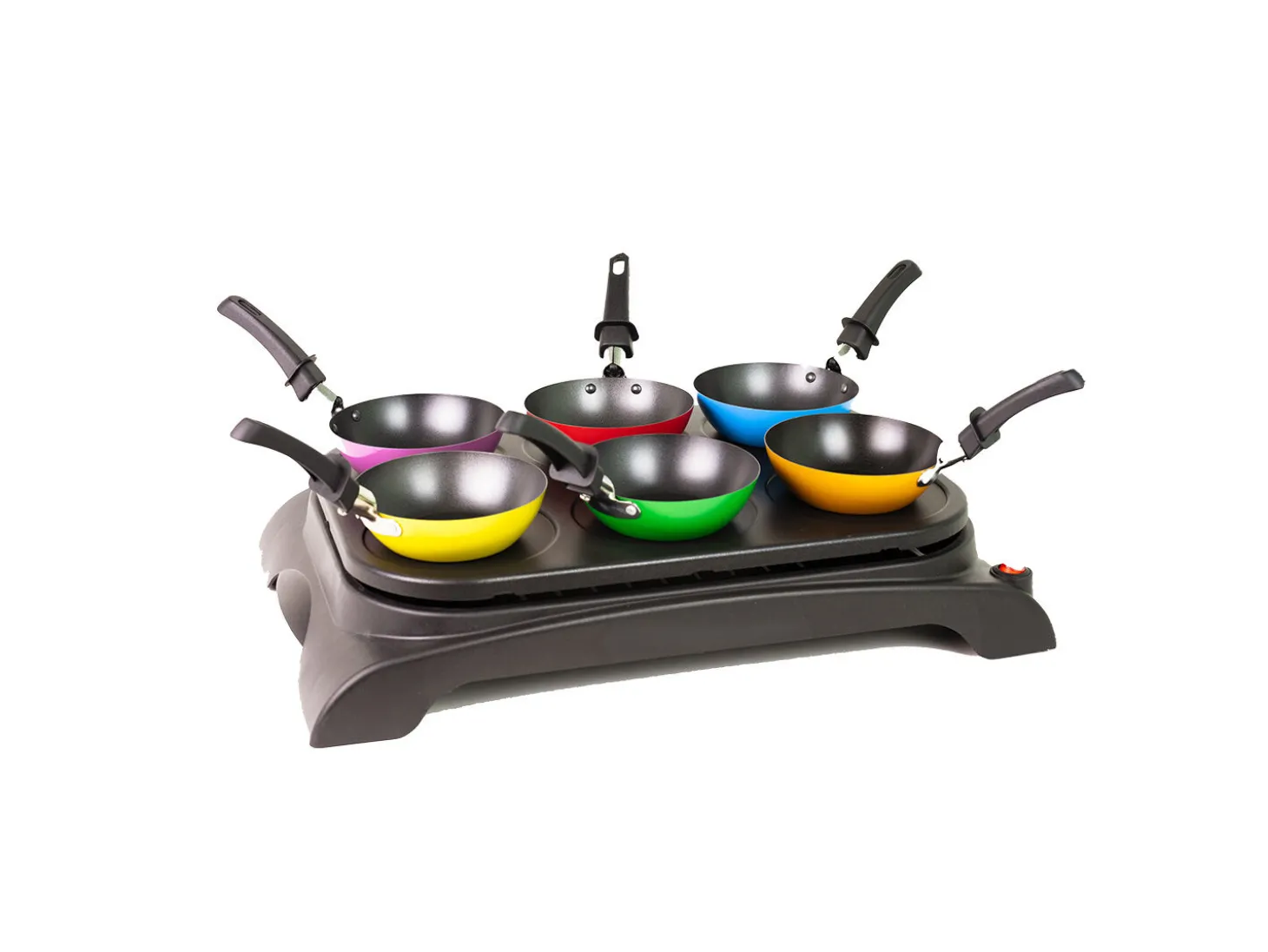 Ohmex Party Wok- und Crèpe Set