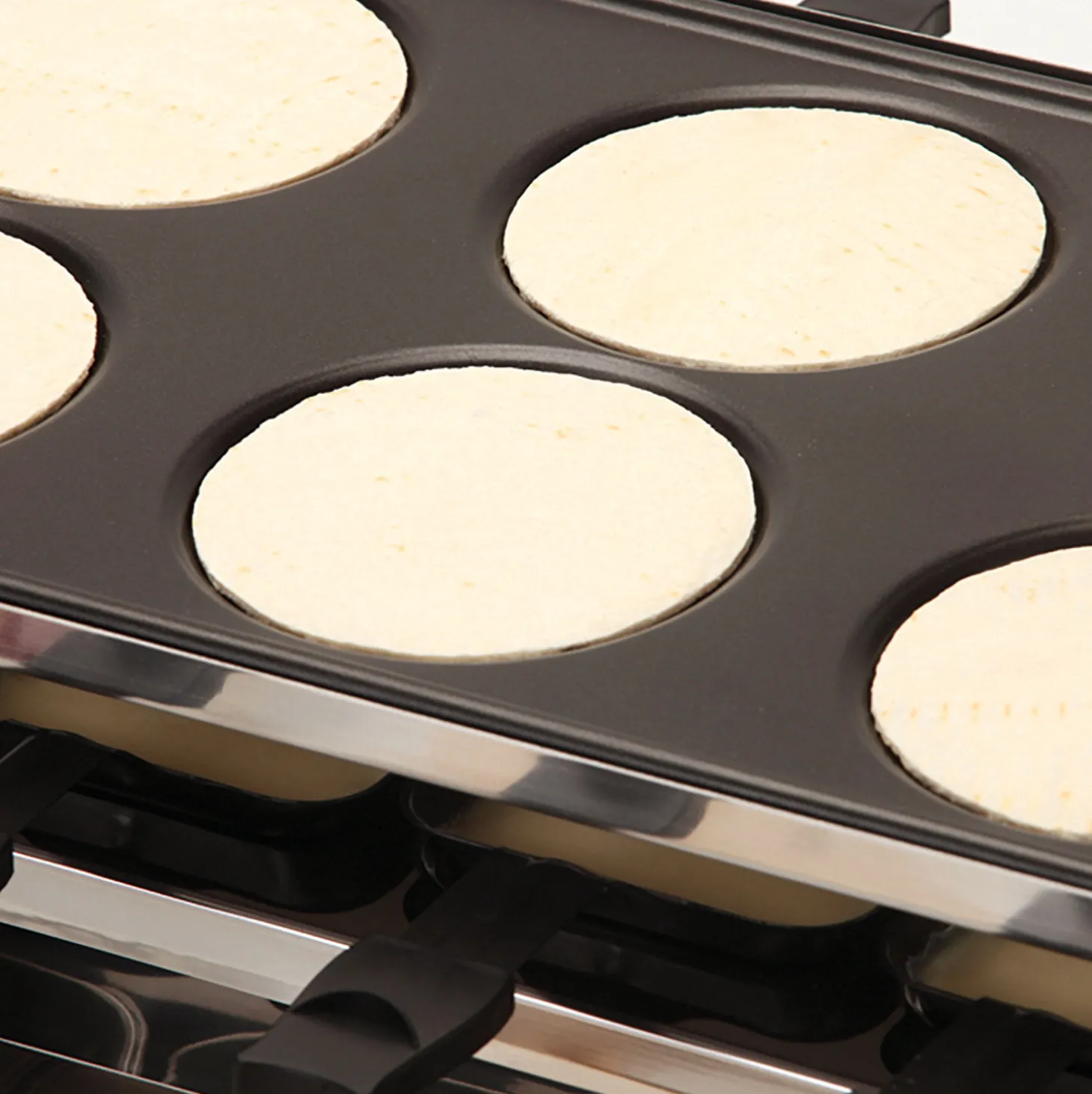 Ohmex Raclette 3in1, 8 Personen