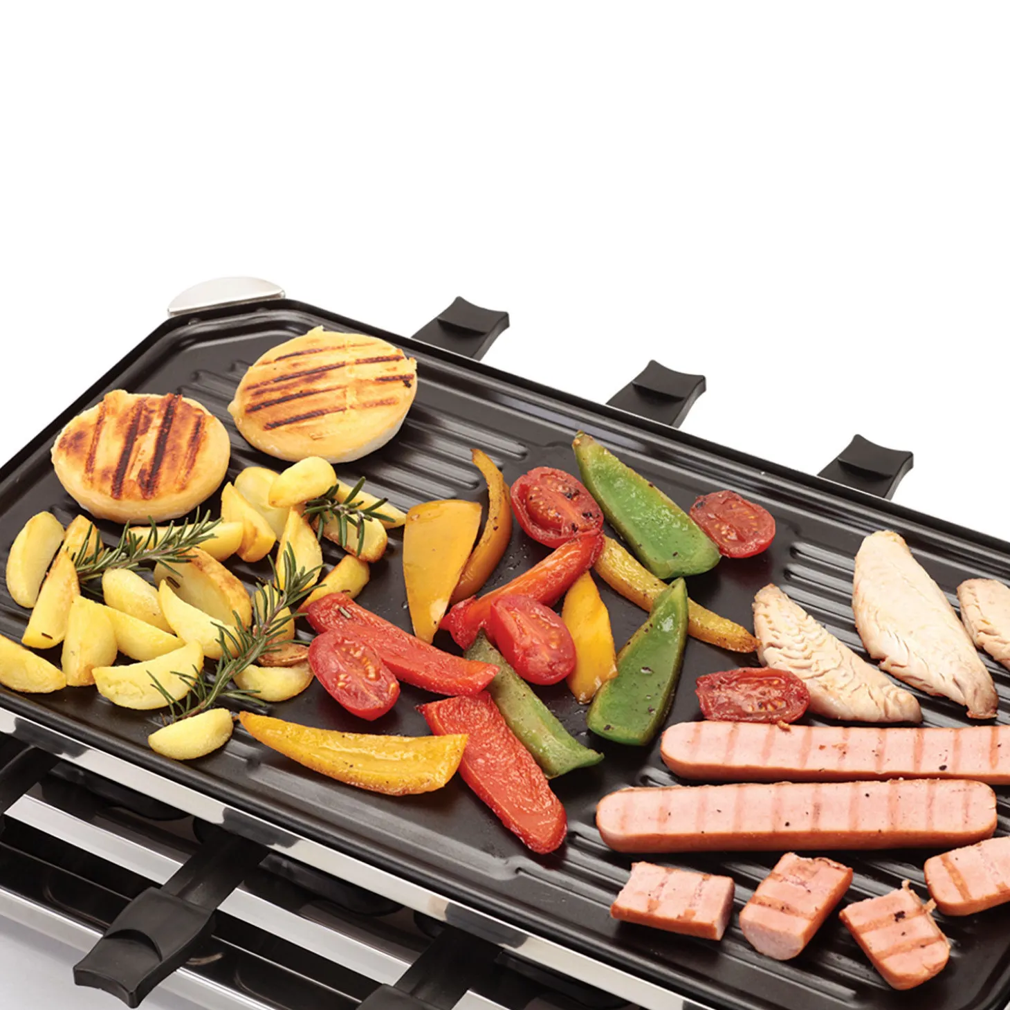 Ohmex Raclette 3in1, 8 Personen