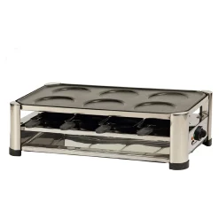 Ohmex Raclette 3in1, 8 Personen