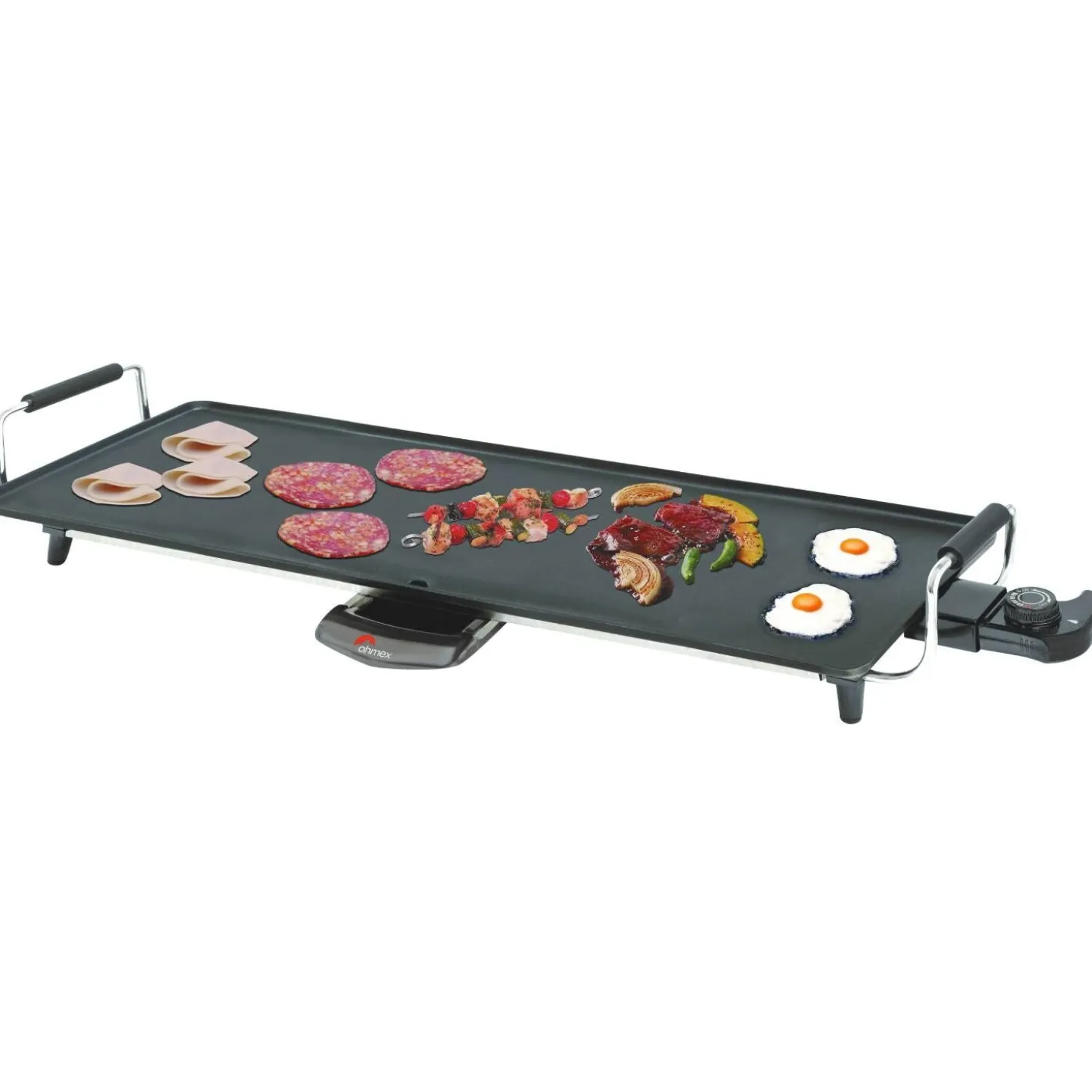 Ohmex Teppanyaki-Grill mit Thermostat 2000W