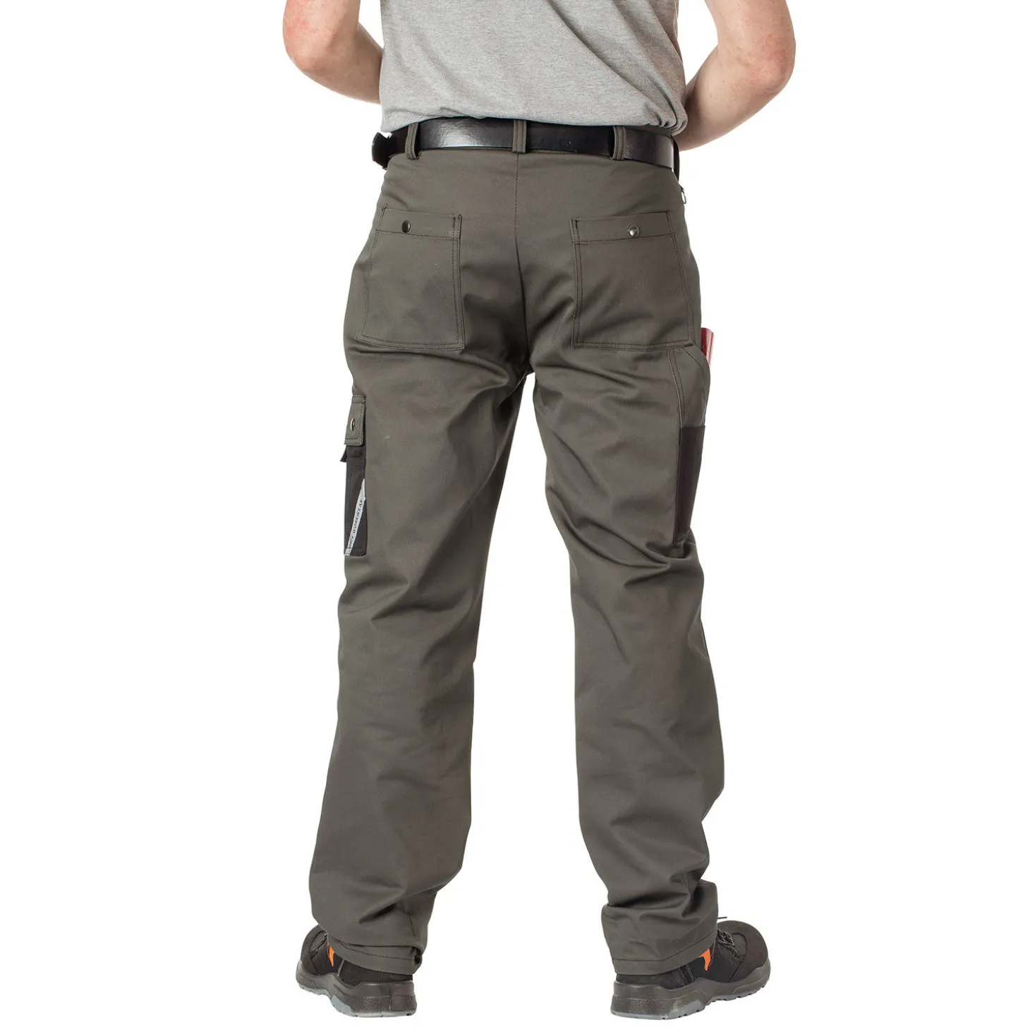 Orix Arbeitshose schwarz-grau-olive