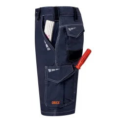 Orix® Arbeitsshorts mit Kontrastnähten