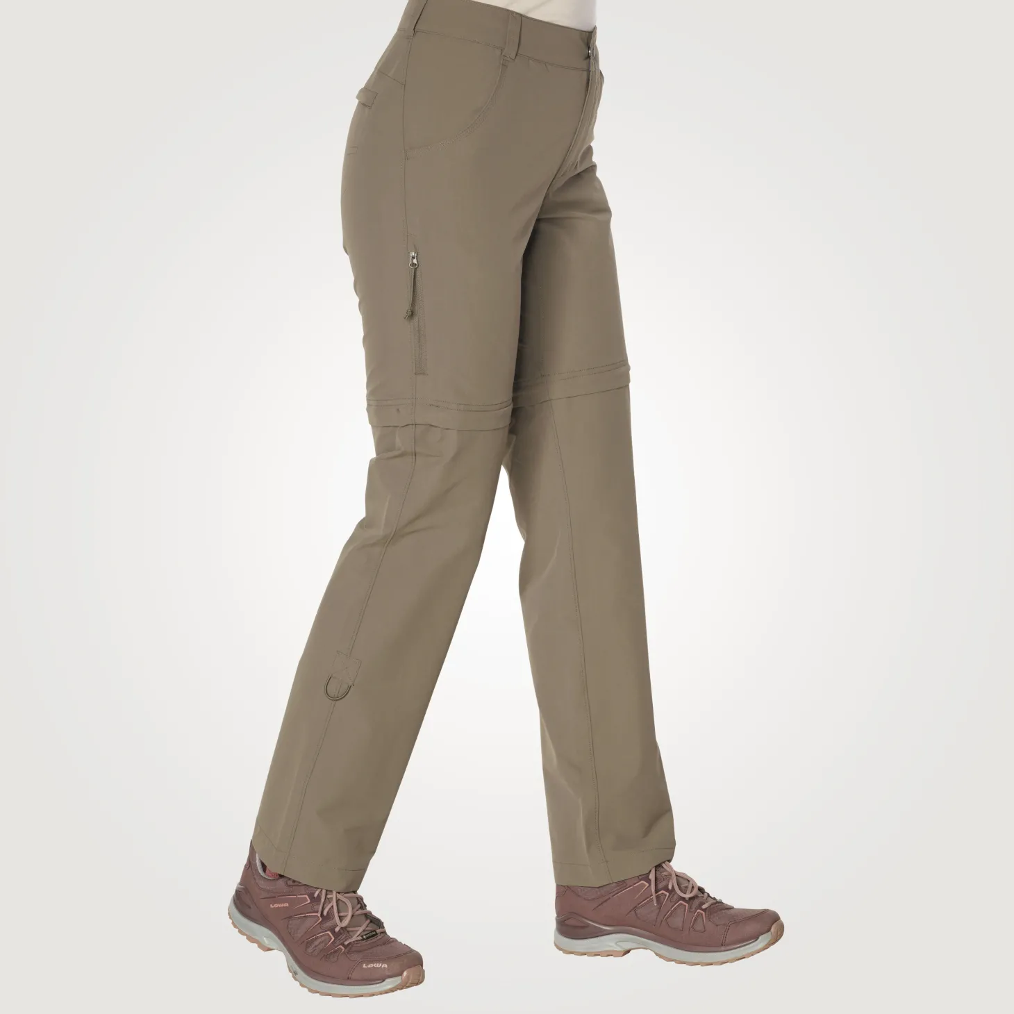 Outdoorhose mit verkürzbaren Beinen