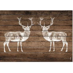Papiertischset Deer Lodge