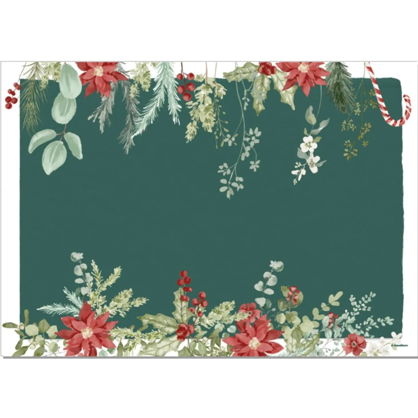 Papiertischset Festive