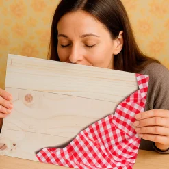 Papiertischset Pine Chalet mit Arven-Duft