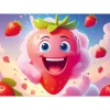 Papiertischset Strawberry Explosion mit Duft
