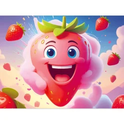 Papiertischset Strawberry Explosion mit Duft