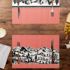 Papiertischset Swiss Tradition