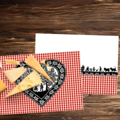 Papiertischset Swiss Tradition