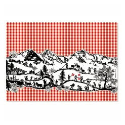 Papiertischset Swiss Tradition