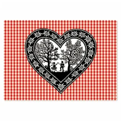 Papiertischset Swiss Tradition