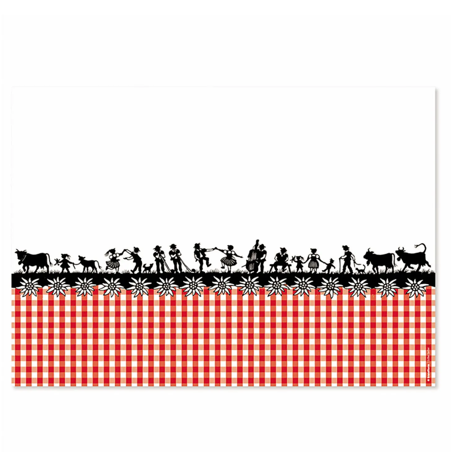 Papiertischset Swiss Tradition