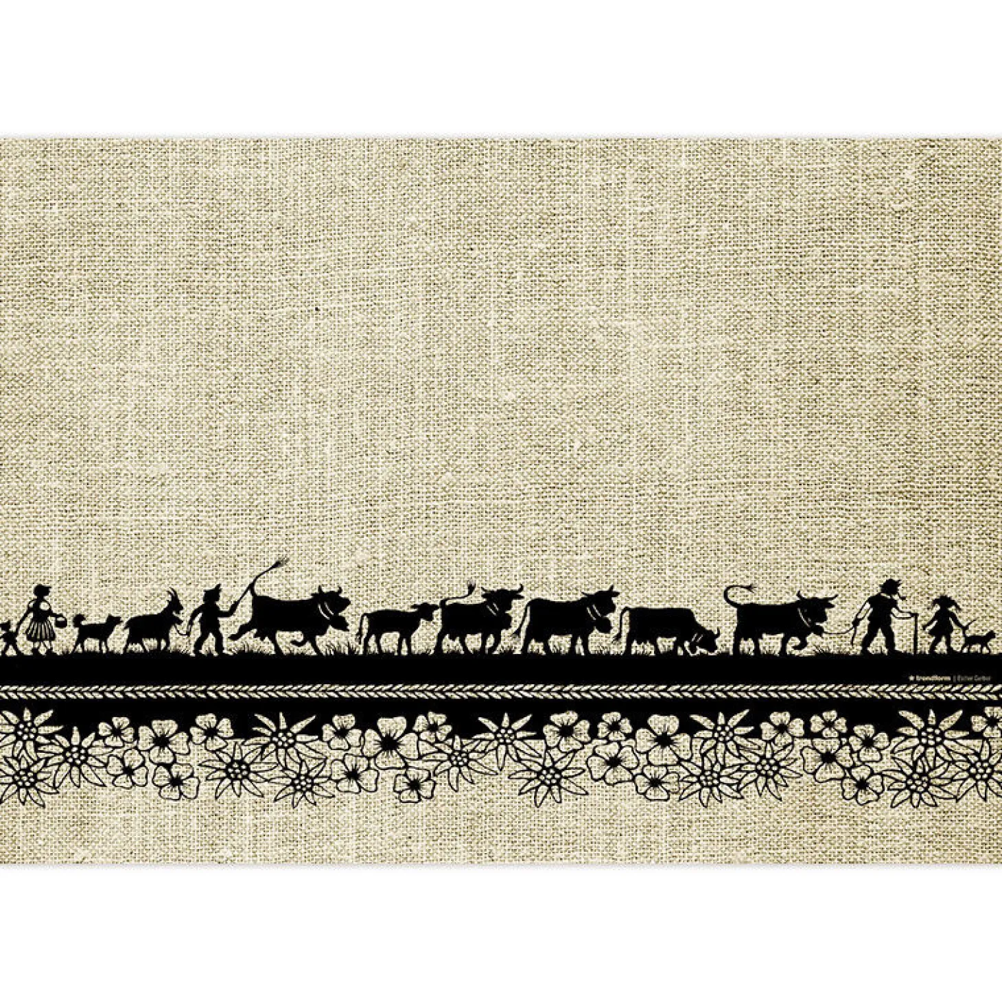 Papiertischset Swiss Tradition 3