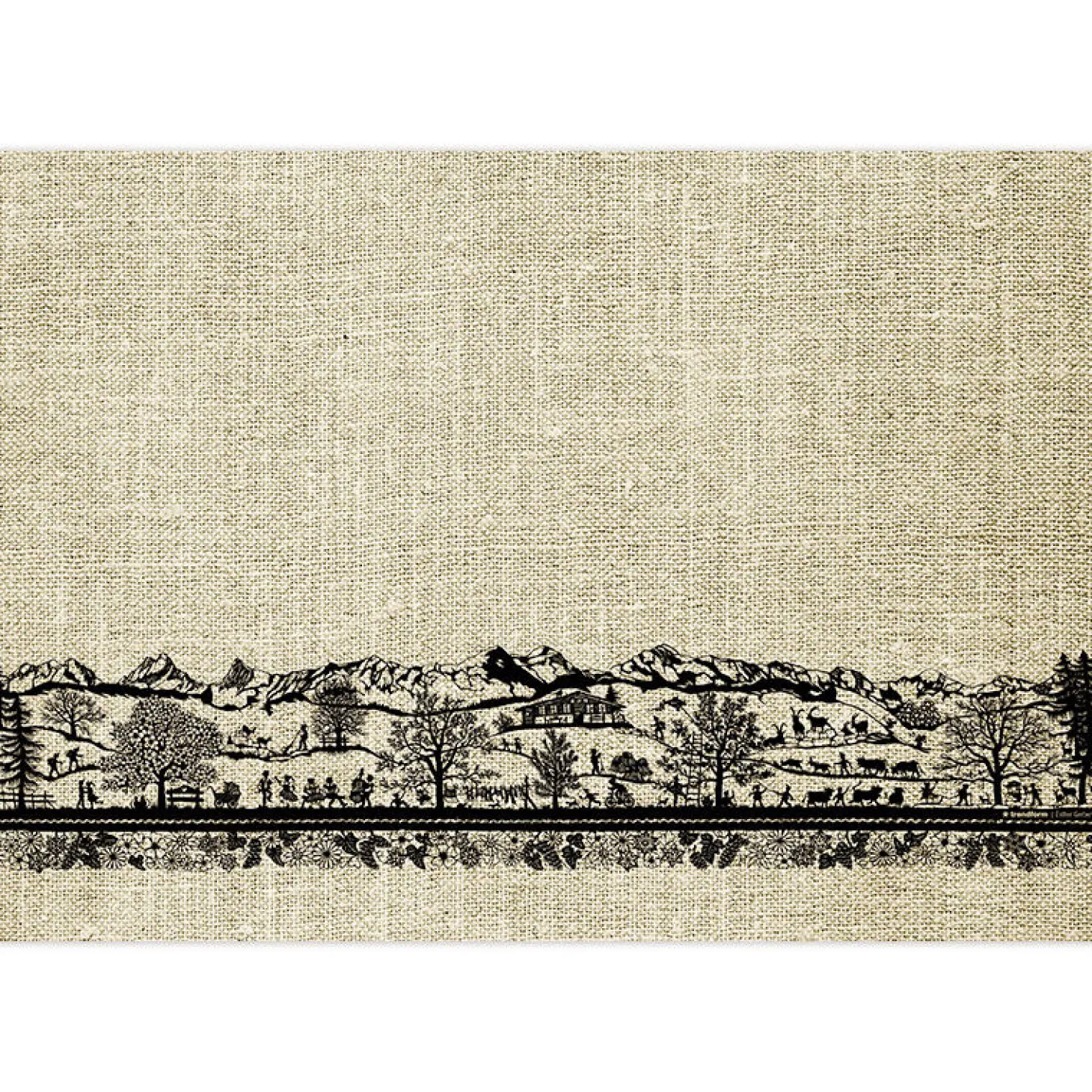 Papiertischset Swiss Tradition 3