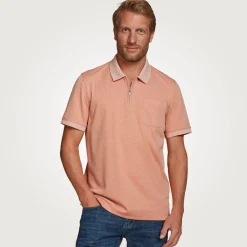 Poloshirt Herren mit Reissverschluss