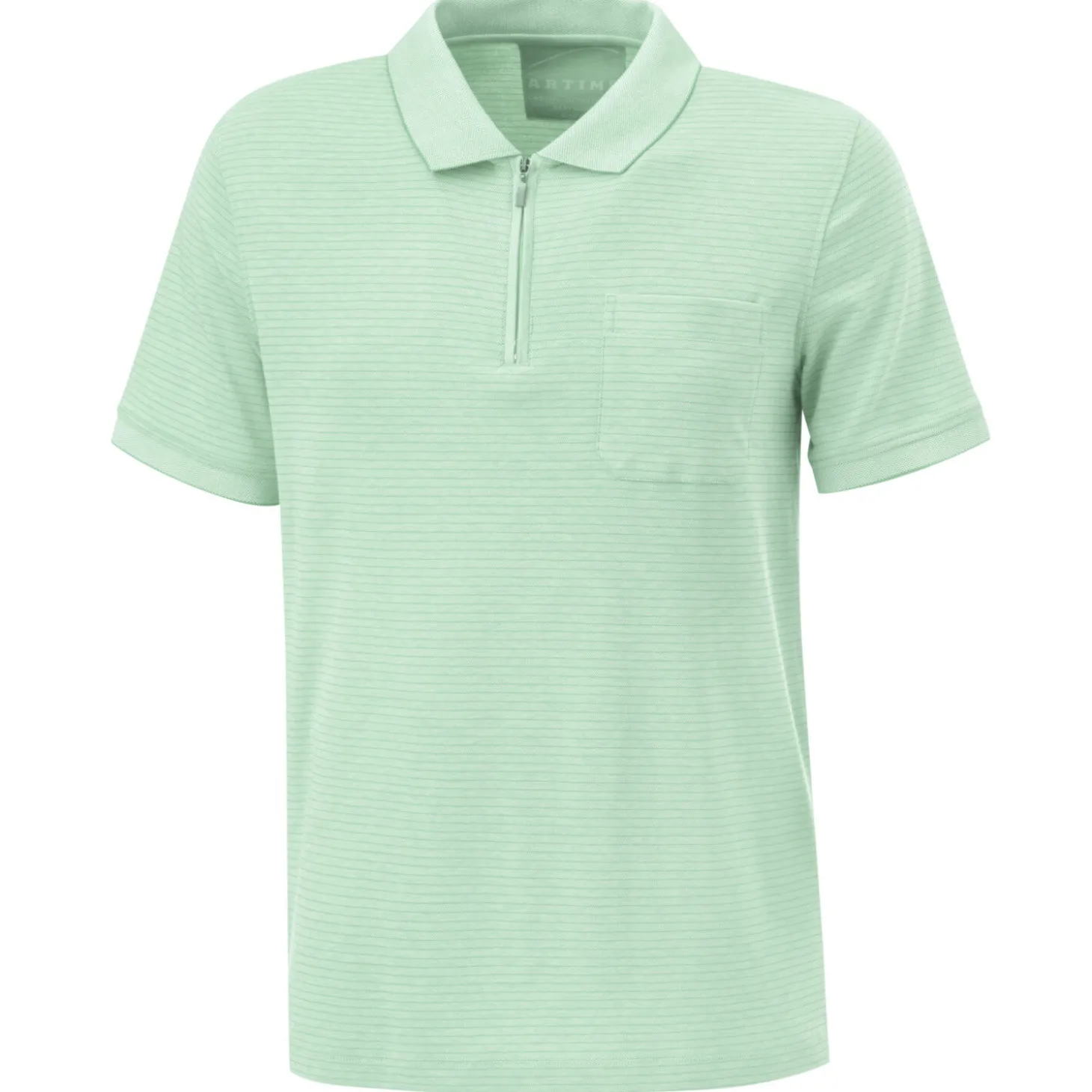 Poloshirt Herren mit Reissverschluss