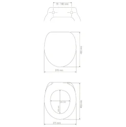 Premium WC-Sitz Vorno Neo mit Absenkautomatik