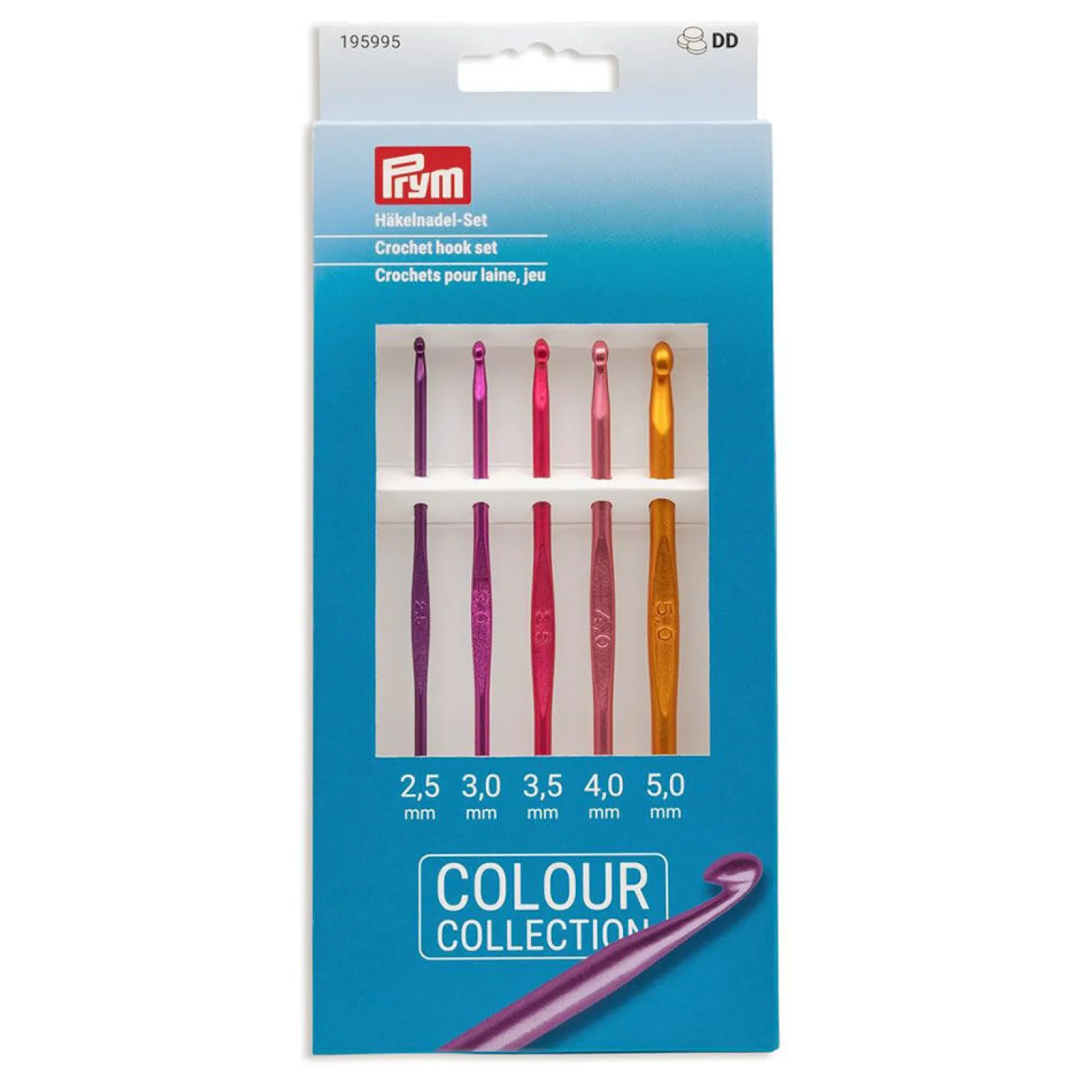 Prym Häkelnadeln Set, 2,5-5 mm