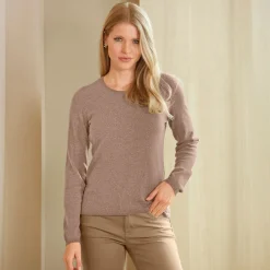 Pullover Damen aus Kaschmir GOTS-Zertifiziert