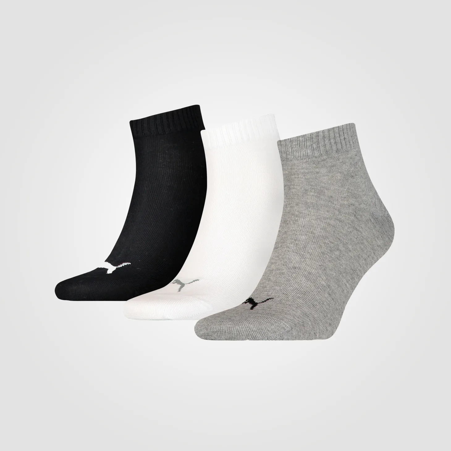 PUMA Quarter Socken unisex 3er Pack