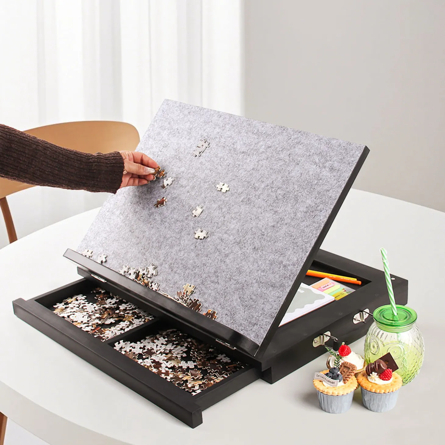 Puzzle-Tisch verstellbar, bis 500 Teile
